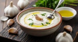 Authentic Lebanese Garlic Sauce (Toum) – No Egg Version